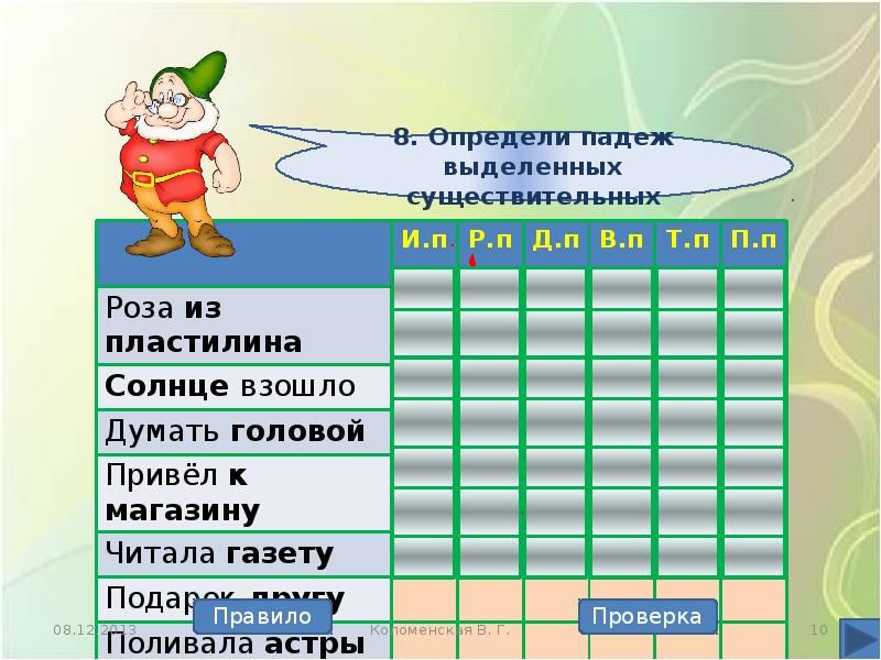 Повторение по теме имя существительное 4 класс презентация