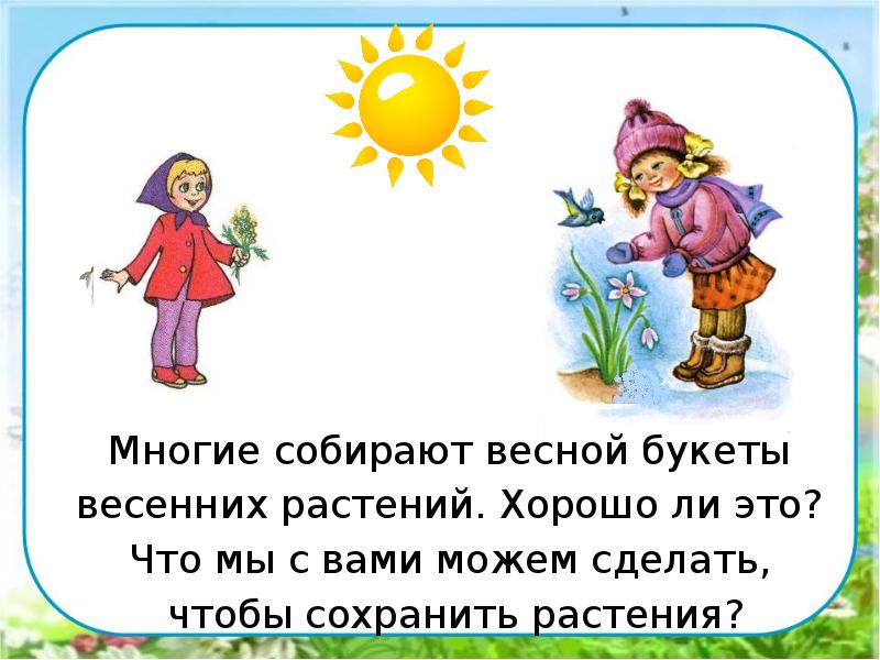 Урок окружающего мира 2 класс в гости к весне презентация школа россии