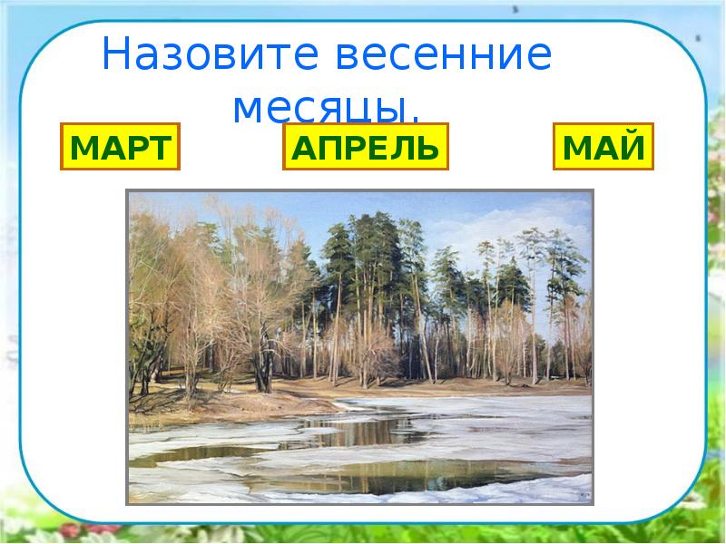 В гости к весне экскурсия презентация 2 класс окружающий мир плешаков