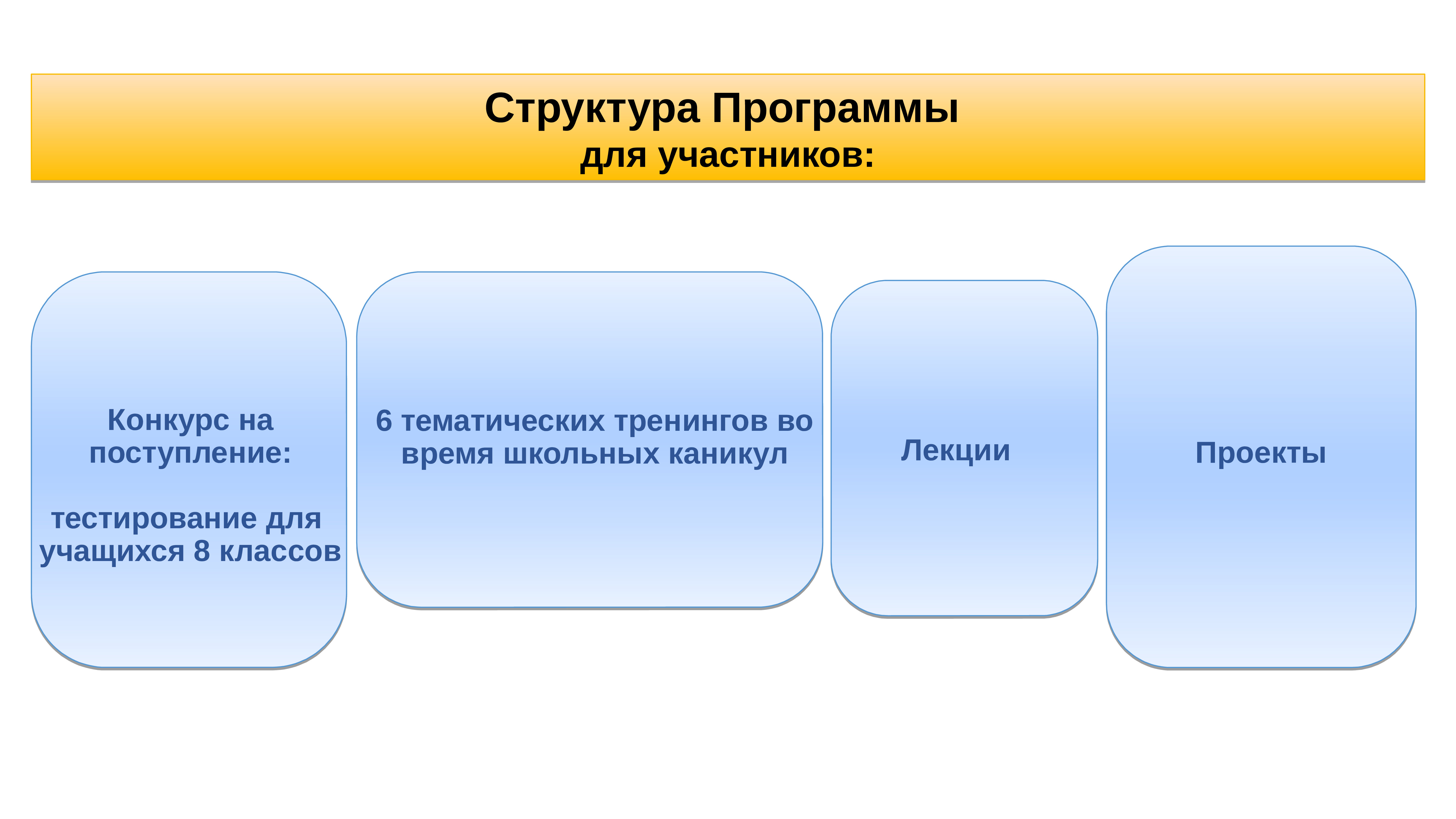 Программа поддержки развитие. АНО одаренная молодежь.