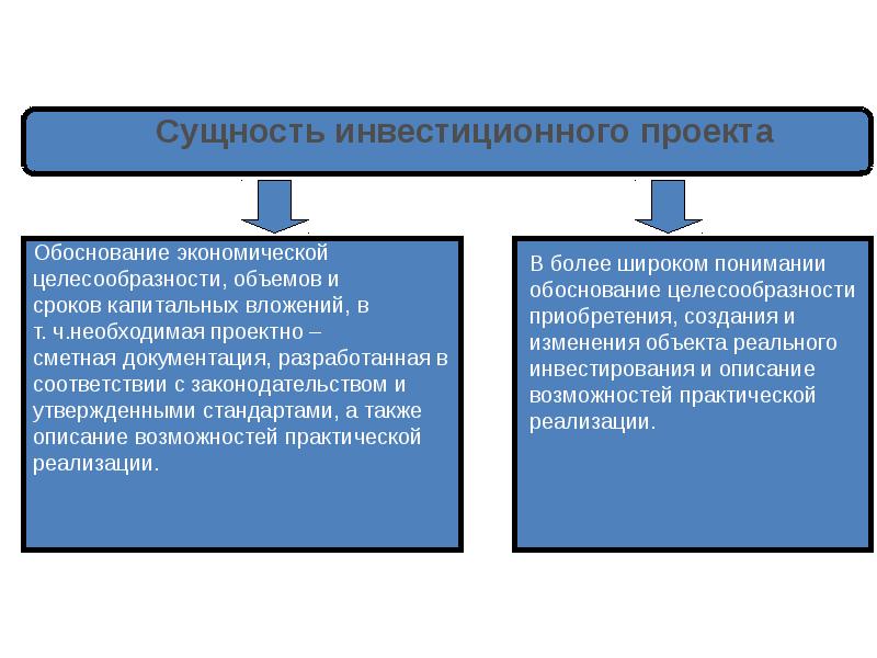 Сущность проектов реферат