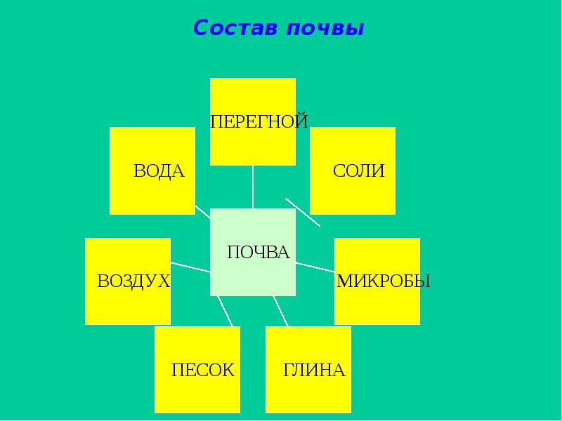 Почва 3 класс