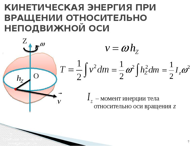 Теорема об изменении кинетической энергии