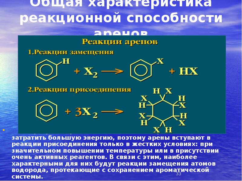 Ароматические углеводороды арены презентация