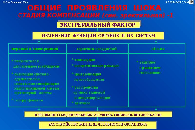 Презентация экстремальные состояния основы патологии