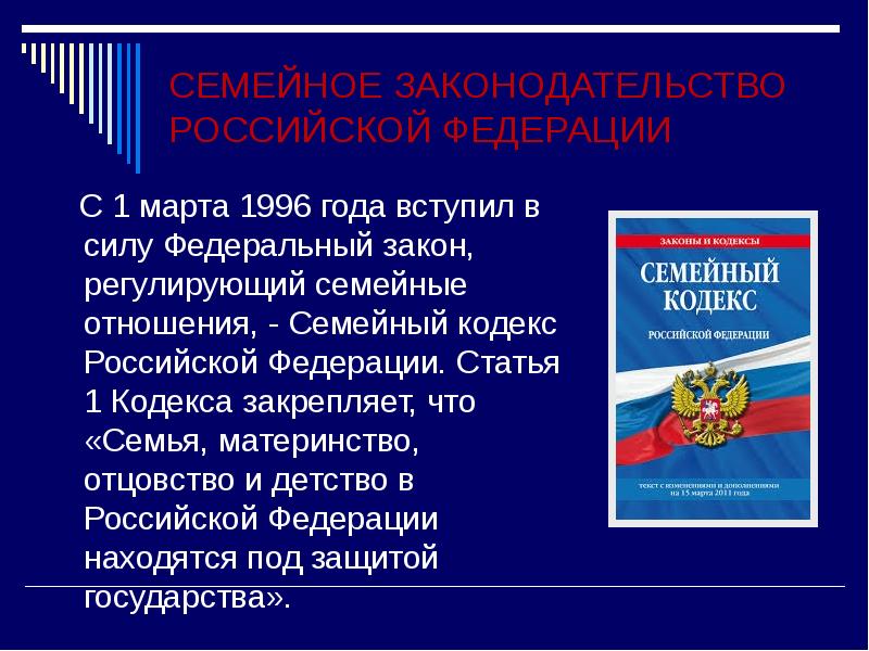 Законы регулирующие семейные отношения. Семья под защитой закона 9 класс Обществознание. Семья под защитой государства презентация. Семейный кодекс РФ регулирует.