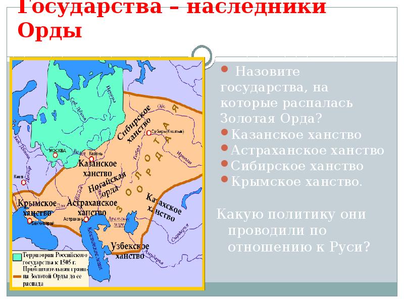 Выделение казанского ханства из состава золотой орды