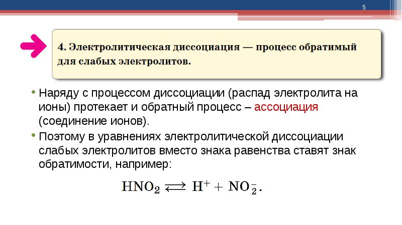 Основные положения теории электролитической диссоциации 8 класс презентация