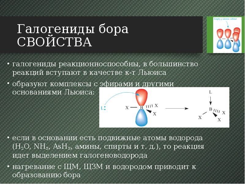 Бор химия презентация