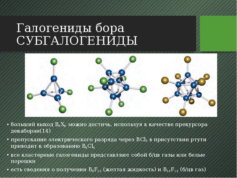 Бор химия презентация