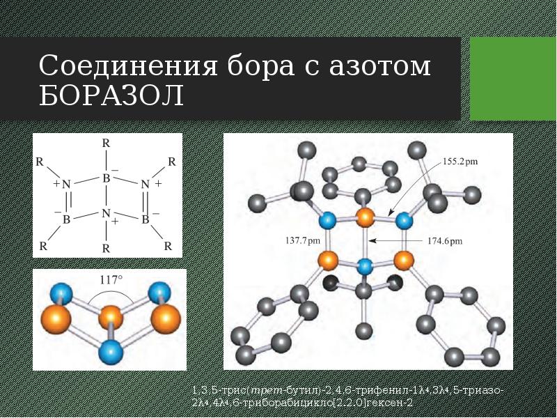 Бор химия презентация