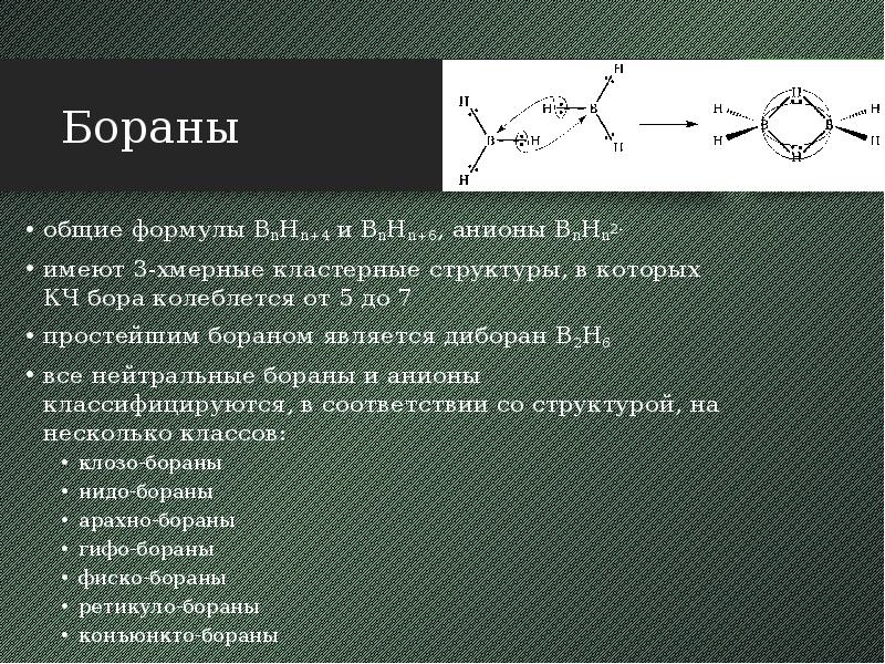 Бор химия презентация