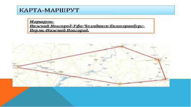 Проект на тему туристический маршрут