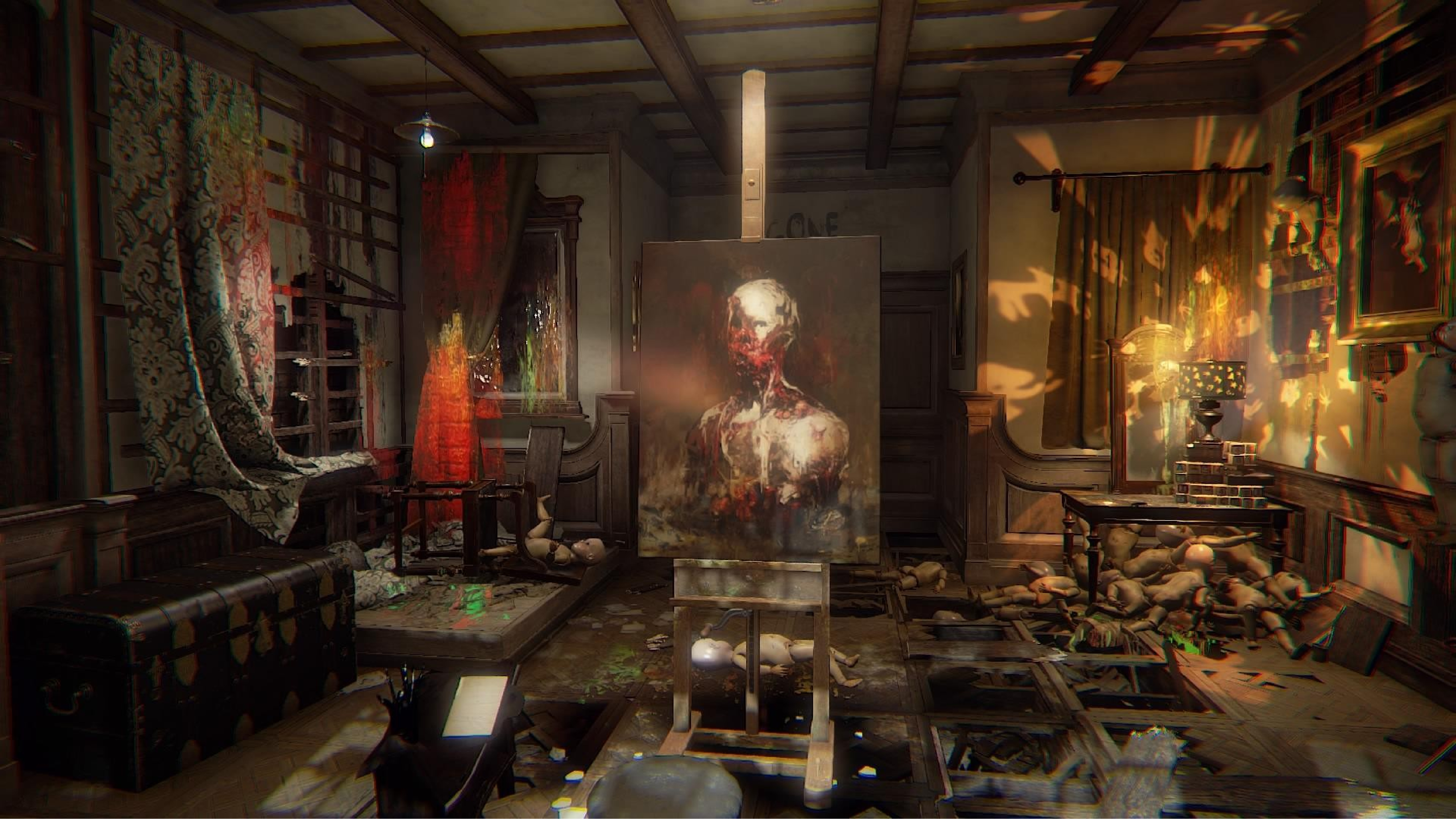 Хоррор про. Layers of Fear особняк.