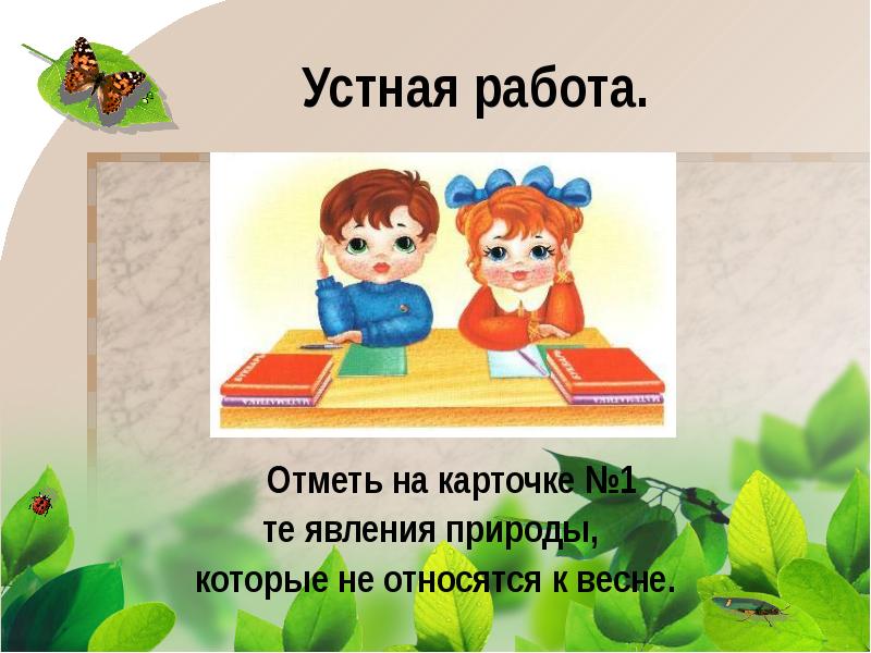 Урок окружающего мира 2 класс в гости к весне презентация школа россии