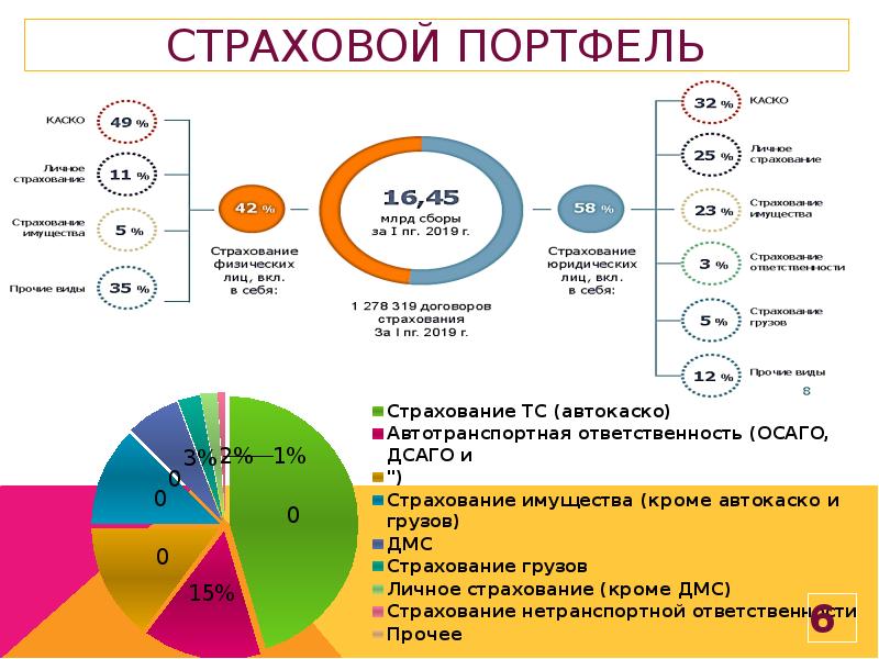 Портфель страховых компаний