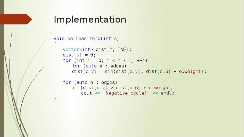 Implementation