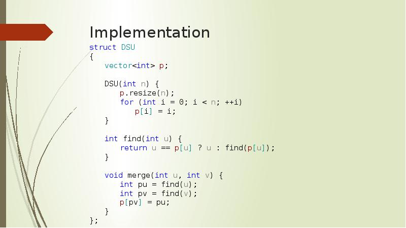 Implementation