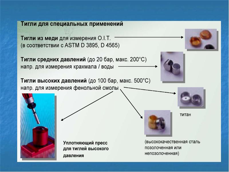 Термические методы анализа презентация