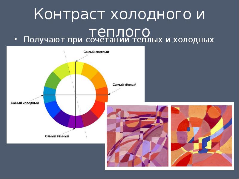 Контраст про. Контраст холодного и теплого. Контраст холодного и теплого цвета. Контрастные холодные цвета. Теплые контрастные цвета.