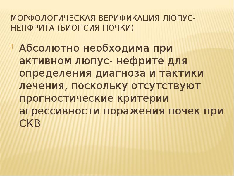 Отсутствовать поскольку. Люпус нефрит формулировка диагноза. Люпус нефрит тактика.