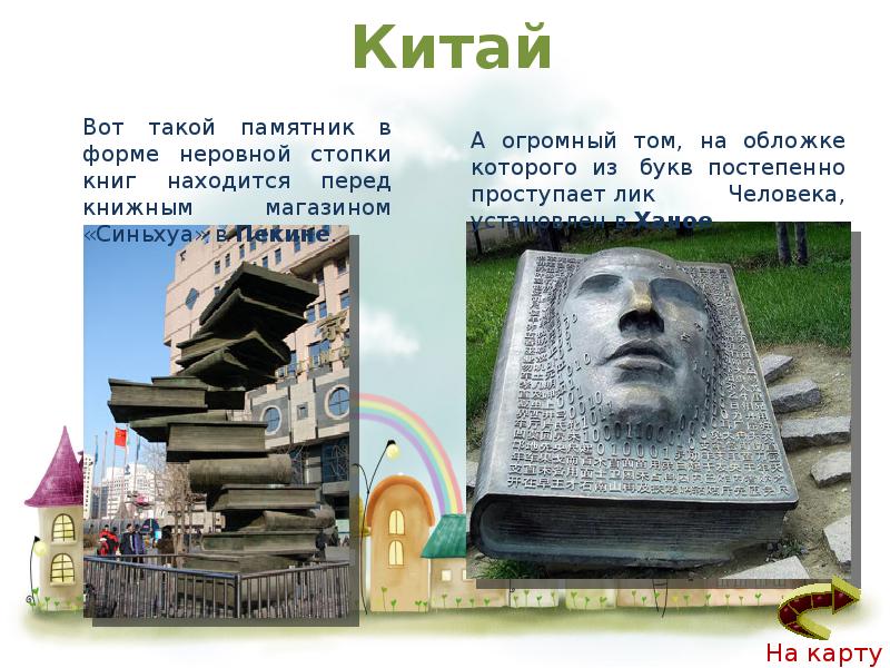 Памятники книгам презентация