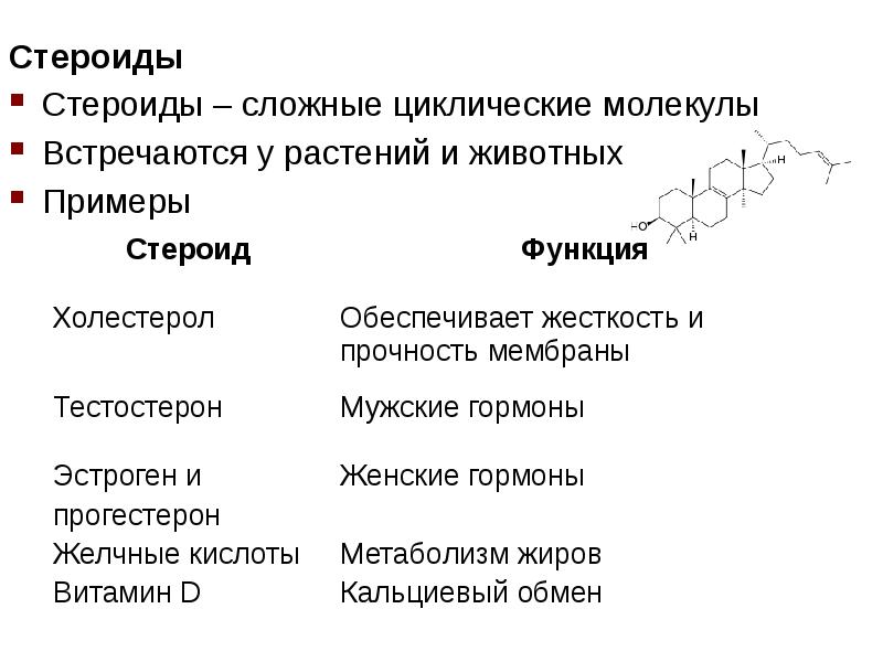 Стероиды это. Стероиды молекула.