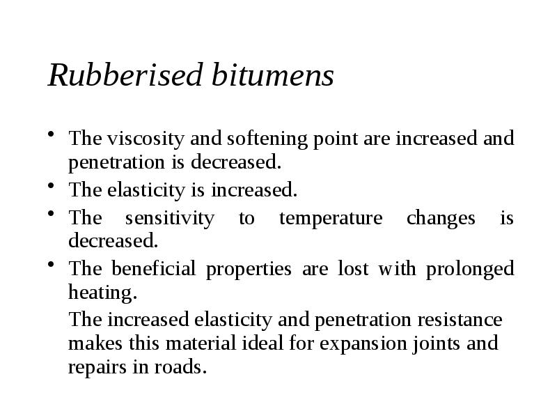 PART 8 BITUMINOUS MATERIALS