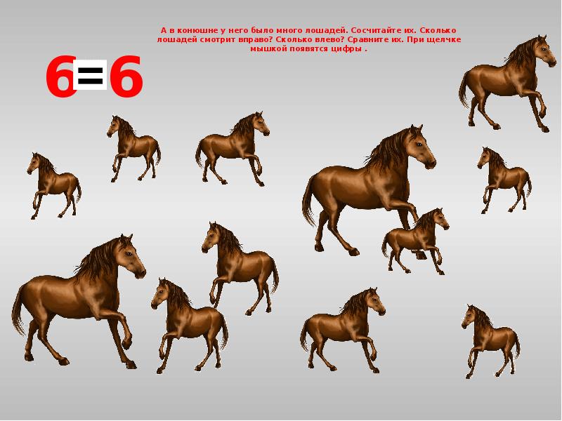 Лошадки 1 2 3