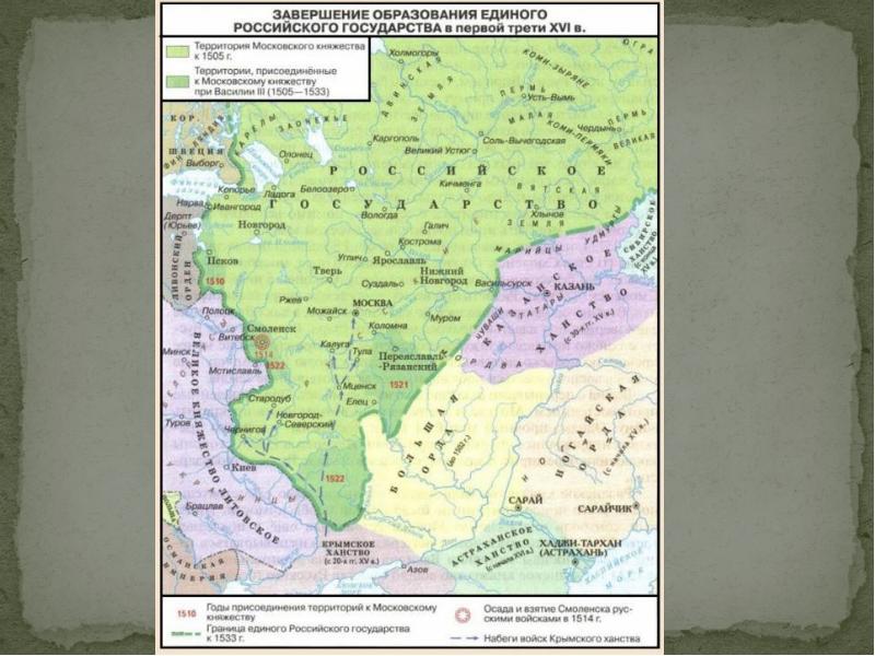 Завершение объединение русских земель при иване 3 и василии 3 контурная карта