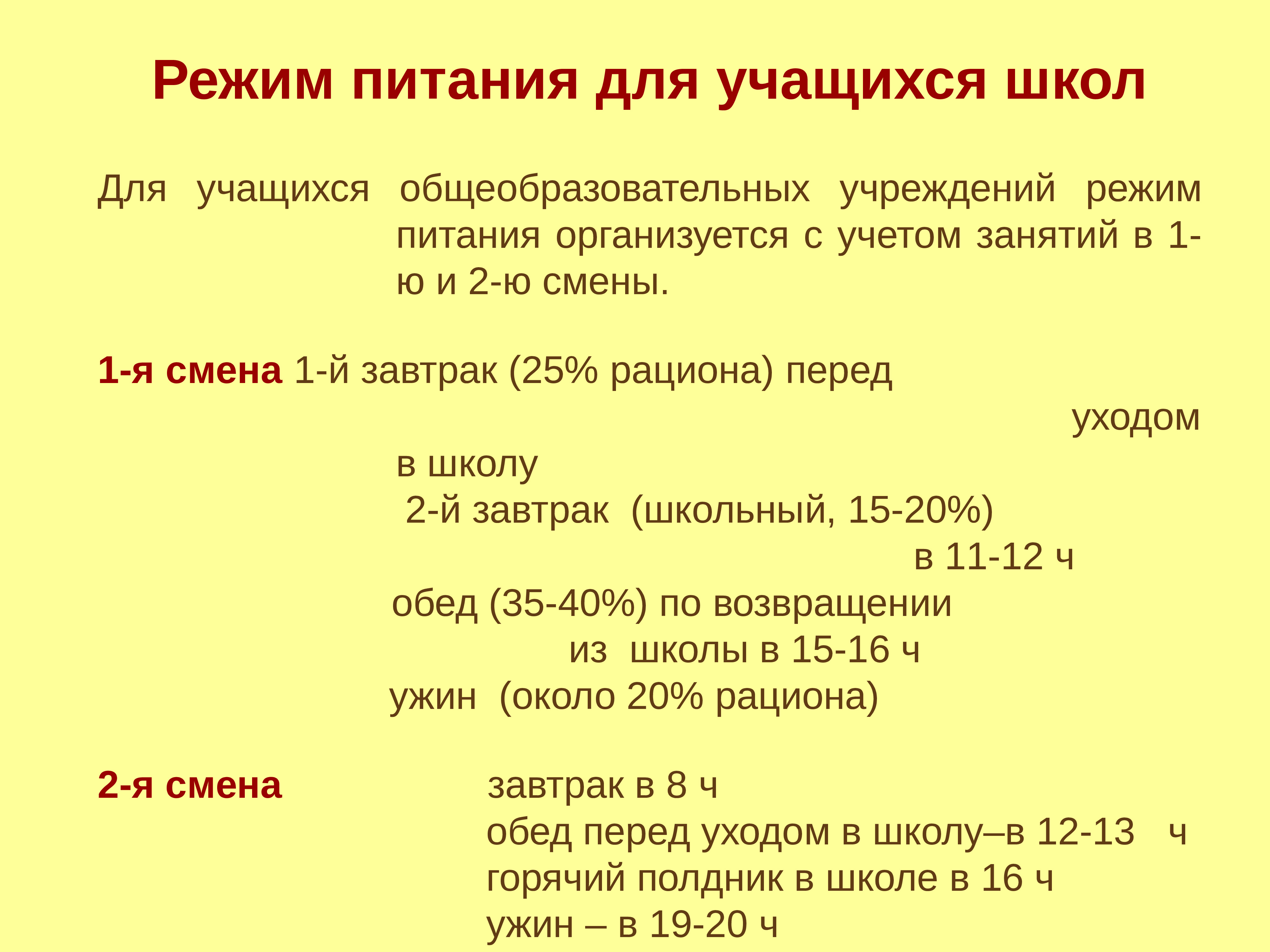 Гигиенические основы режима дня учащихся презентация