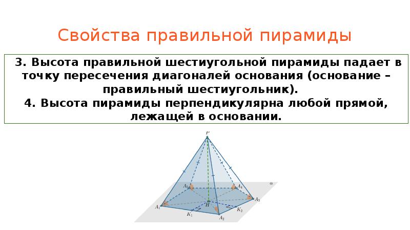 Шестиугольная пирамида презентация