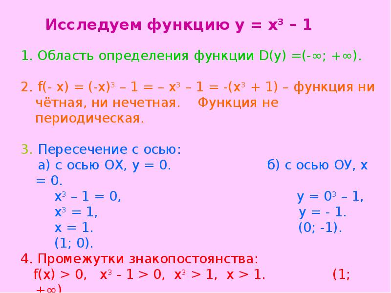 Исследуйте функцию x 1 2