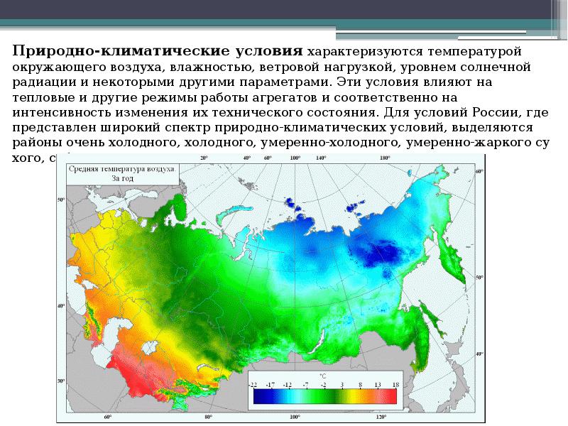 Интенсивность изменения температуры. Факторы влияющие на изменение технического состояния автомобиля.