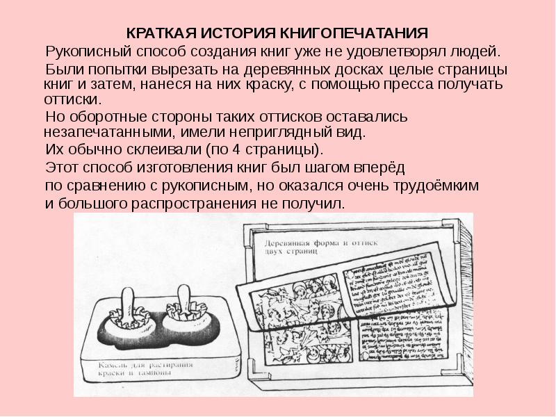 Книгопечатание книжка ширма 2 класс презентация