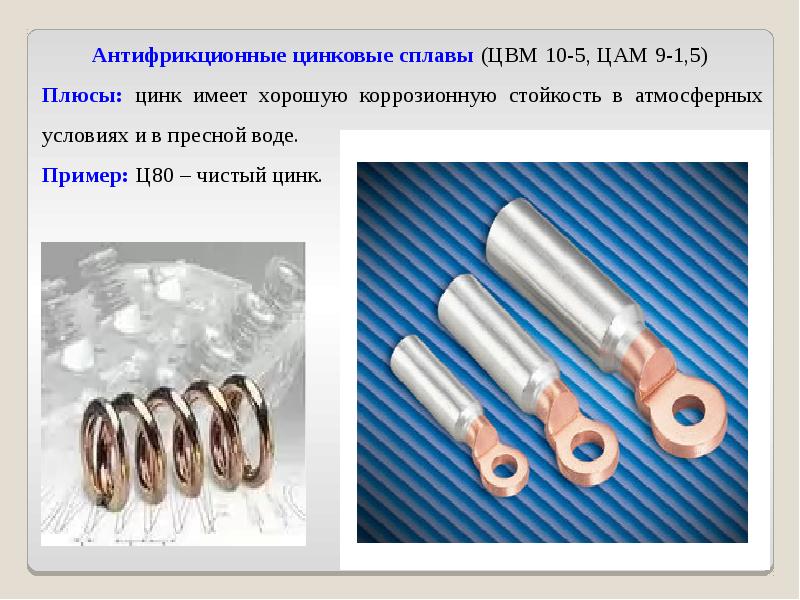 Антифрикционные материалы презентация