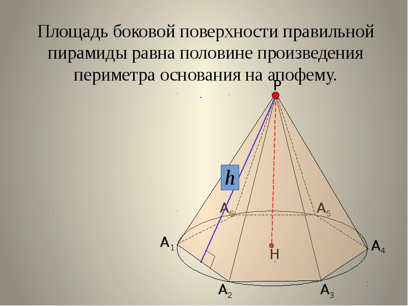 Презентация по геометрии на тему пирамида 10 класс