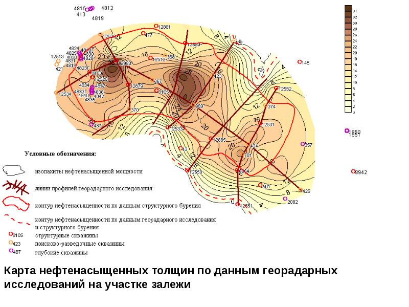 Карта нефтенасыщенных толщин это