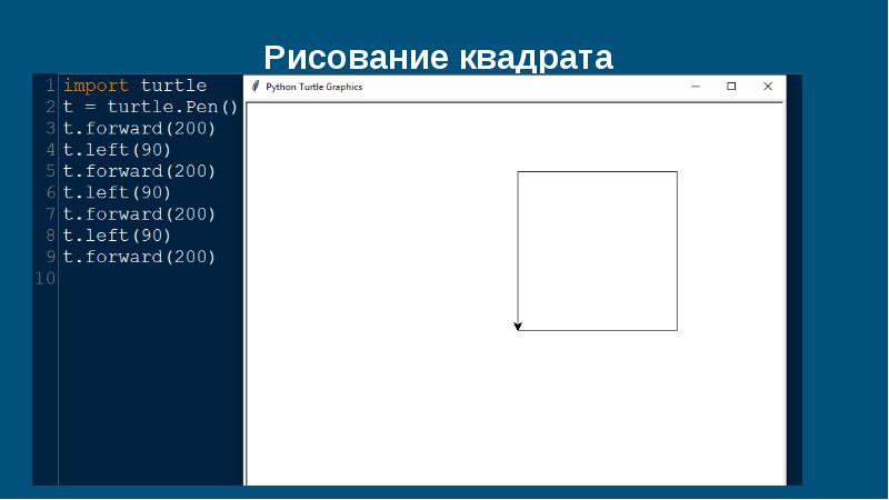 Рисовать в пайтоне