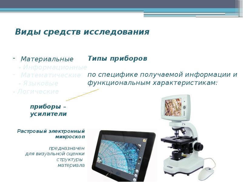 Методы исследования для презентации