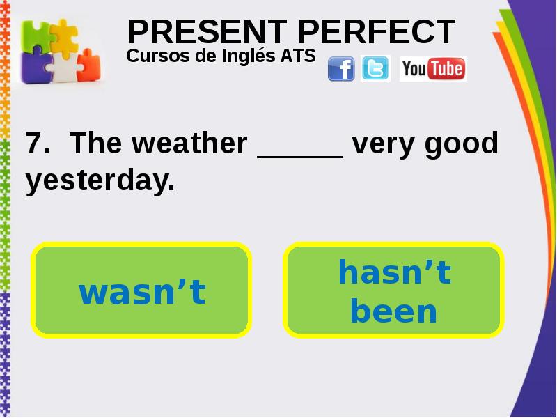 Present perfect games