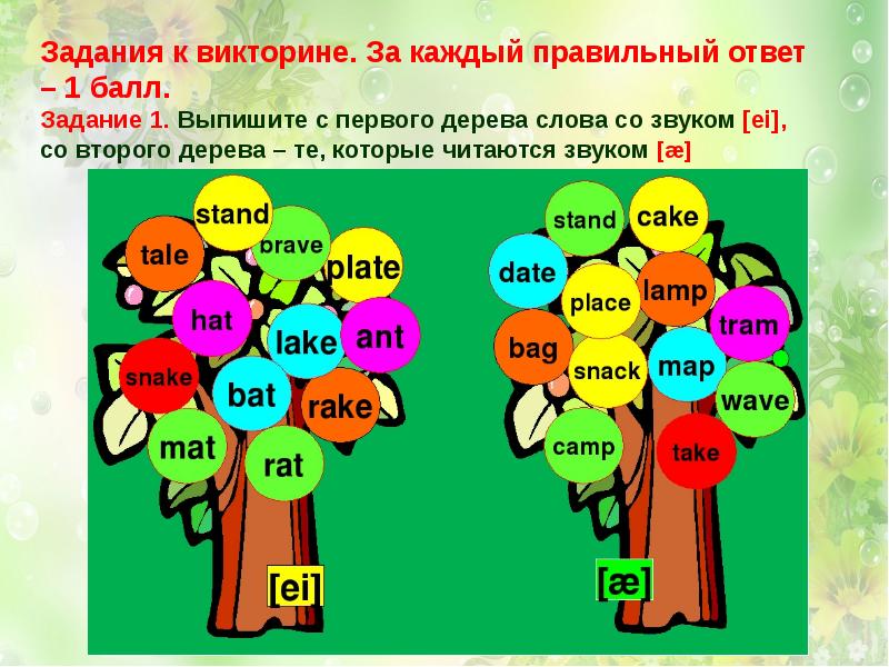 Викторина по английскому языку 6 класс презентация