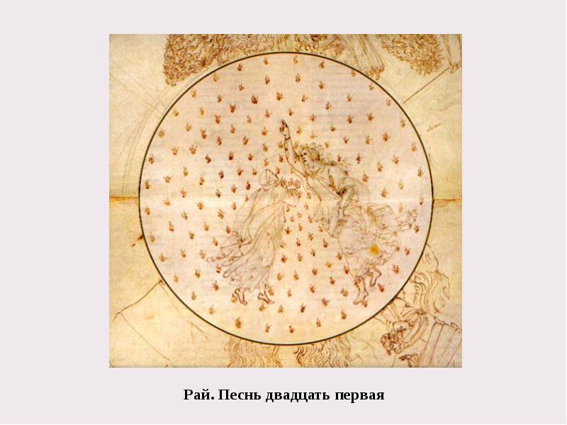 Рай. Песнь двадцать первая