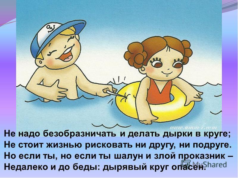 Безопасность на воде детям презентация