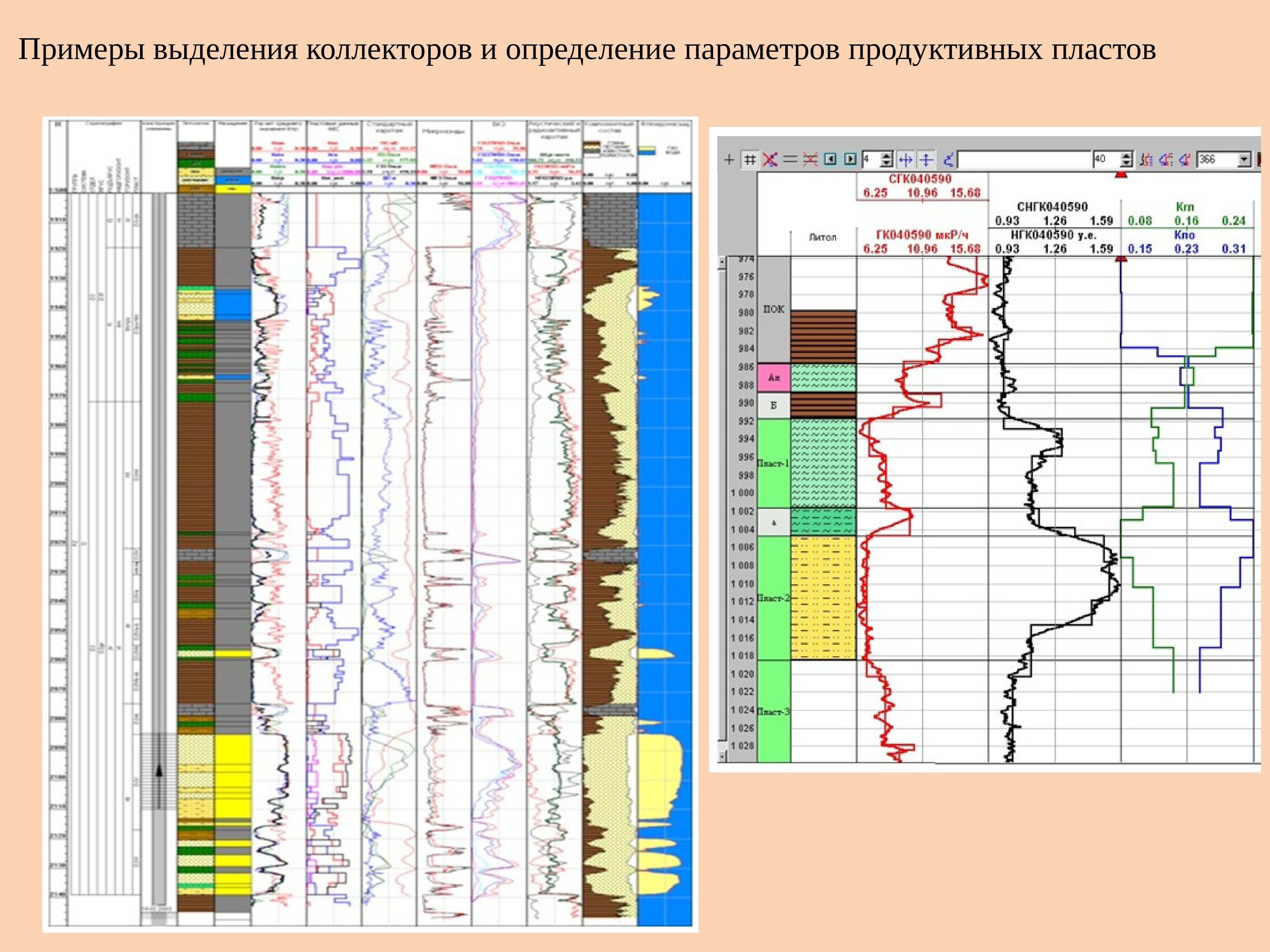 Карта подсчета запасов нефти