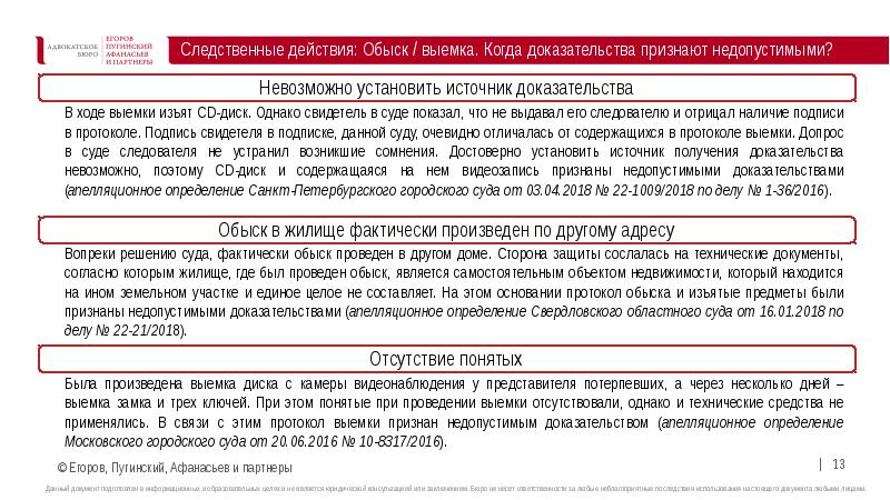 Недопустимые доказательства административное дело. Обыск следственное действие. Следственные действия понятые. Процедуру признания доказательства недопустимым.