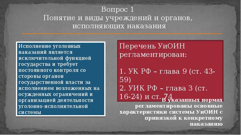 Штраф как уголовное наказание презентация