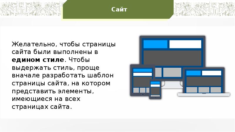 Как называют схему страницы на которой представлены элементы имеющиеся на страницах сайта