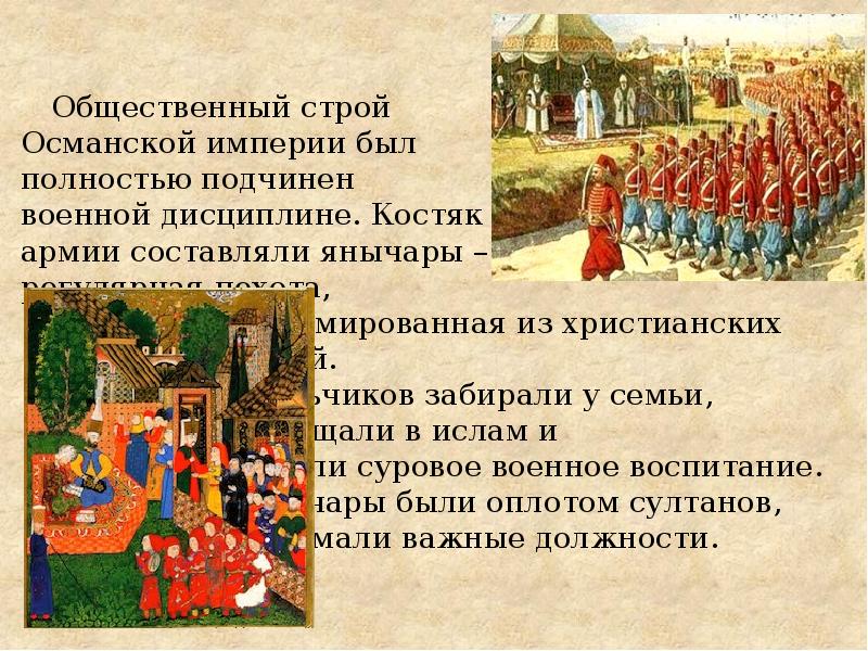 История османской империи