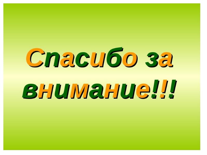 Слово спасибо за внимание красивыми буквами для презентации